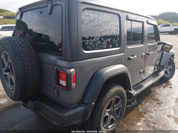 2019 JEEP WRANGLER UNLIMITED SPORT S 4X4