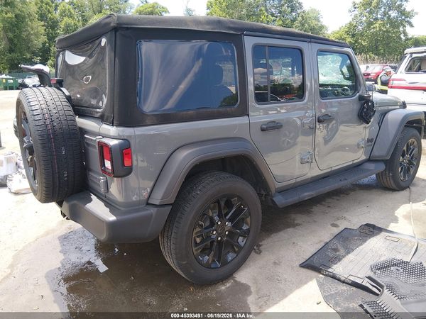 2022 JEEP WRANGLER UNLIMITED SPORT S 4X4