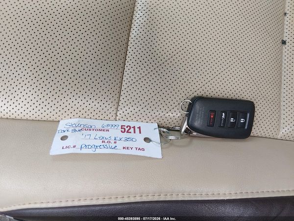 2017 LEXUS RX 350