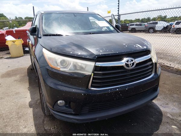 2016 TOYOTA HIGHLANDER XLE V6