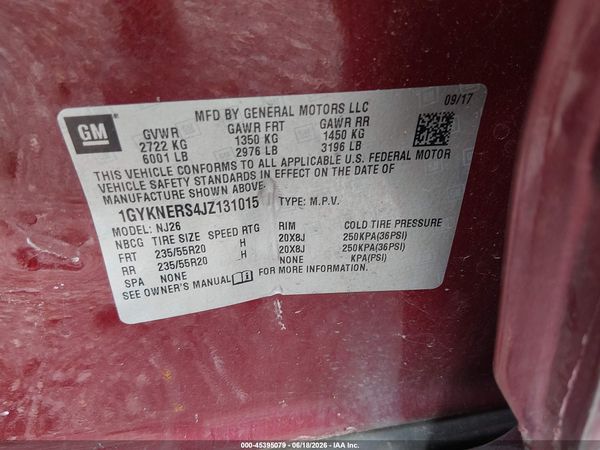 2018 CADILLAC XT5 PREMIUM LUXURY