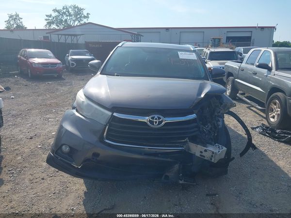 2016 TOYOTA HIGHLANDER XLE V6