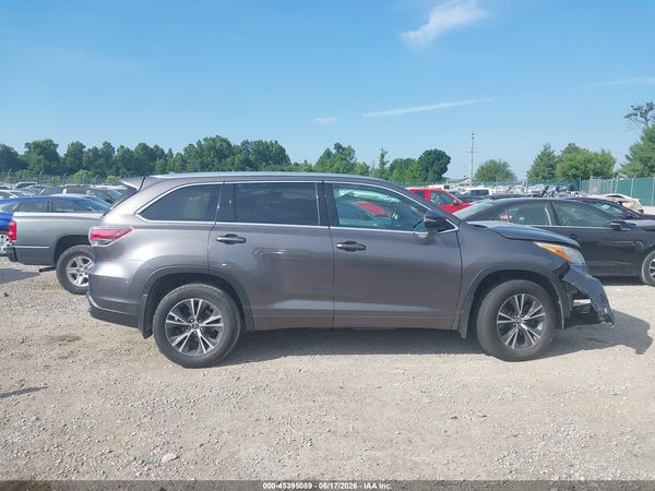 2016 TOYOTA HIGHLANDER XLE V6