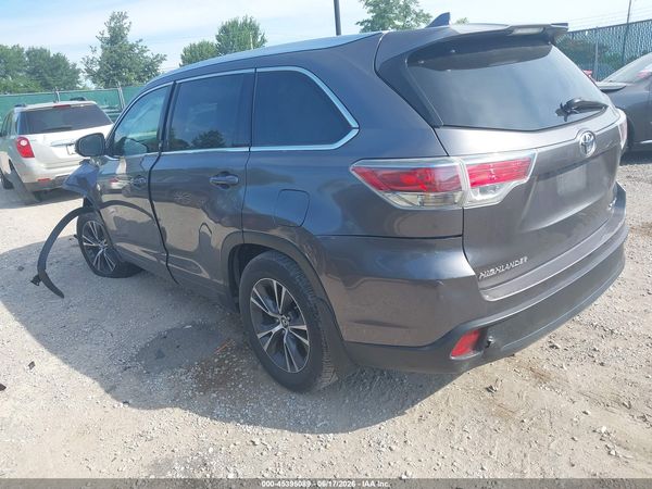 2016 TOYOTA HIGHLANDER XLE V6