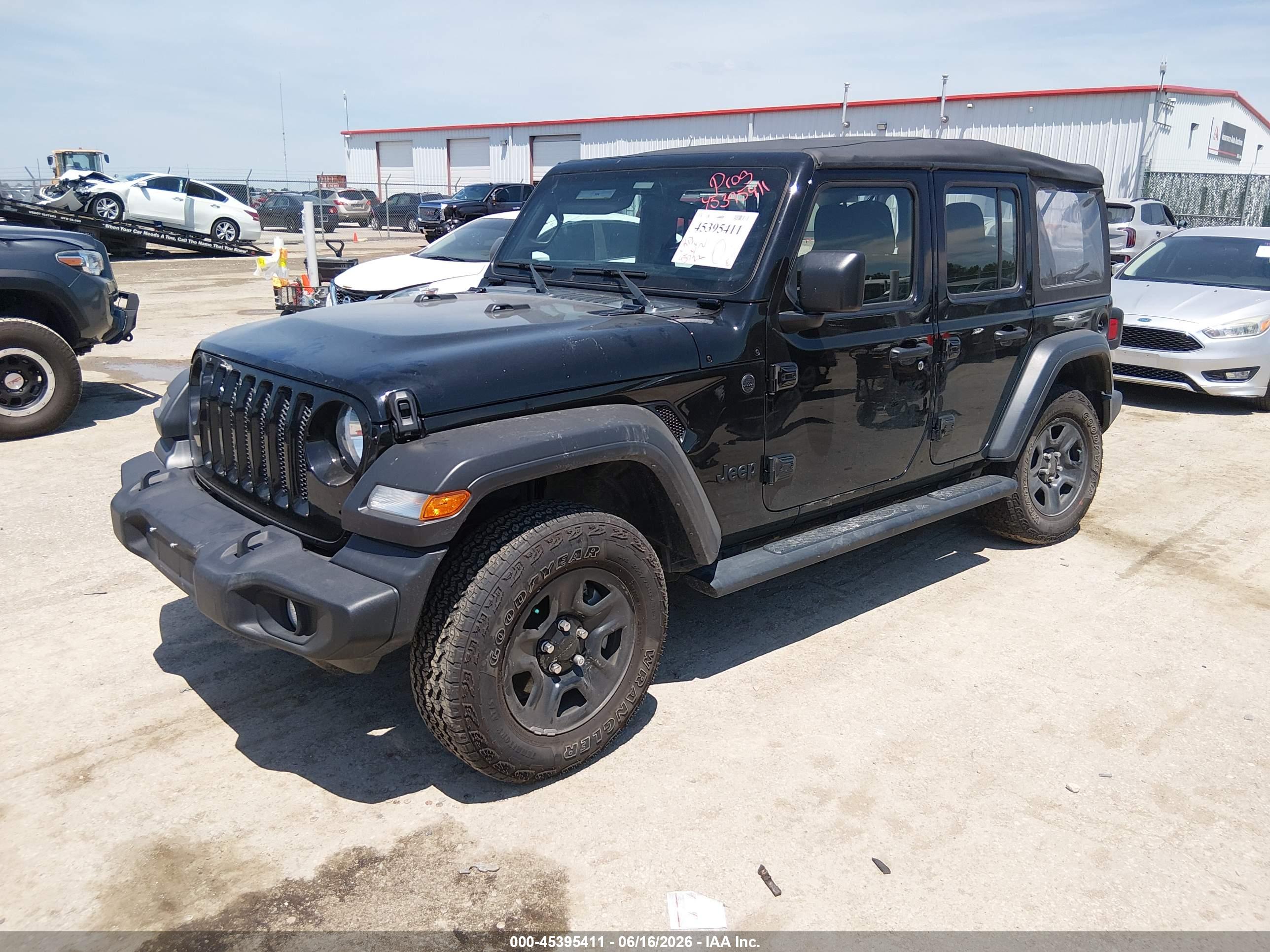 2022 JEEP WRANGLER UNLIMITED SPORT 4X4