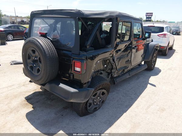 2022 JEEP WRANGLER UNLIMITED SPORT 4X4