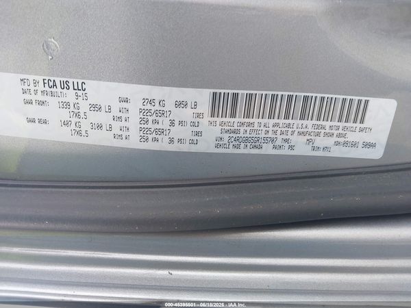 2016 DODGE GRAND CARAVAN SE