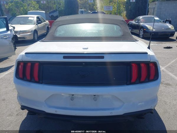 2018 FORD MUSTANG ECOBOOST PREMIUM