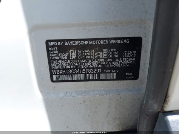 2017 BMW X1 XDRIVE28I
