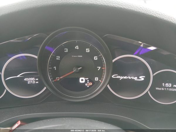 2019 PORSCHE CAYENNE S