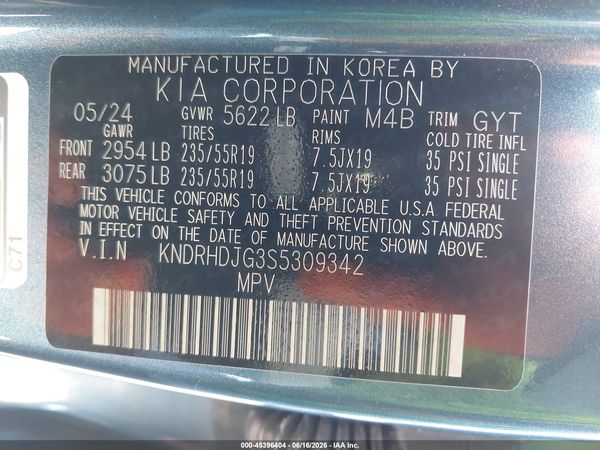 2025 KIA SORENTO HYBRID EX