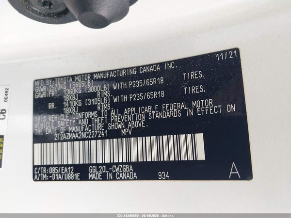 2022 LEXUS RX 350 350 Base