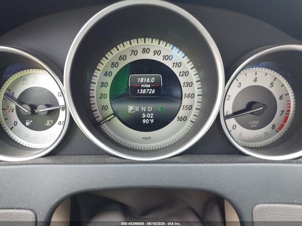 2014 MERCEDES-BENZ C 250 C250