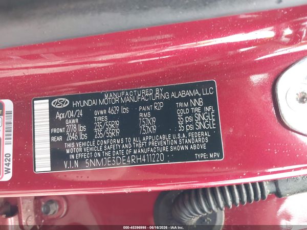 2024 HYUNDAI TUCSON LIMITED