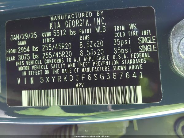 2025 KIA SORENTO X-LINE SX PRESTIGE