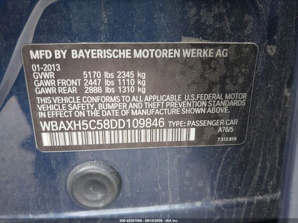 2013 BMW 528I XDRIVE