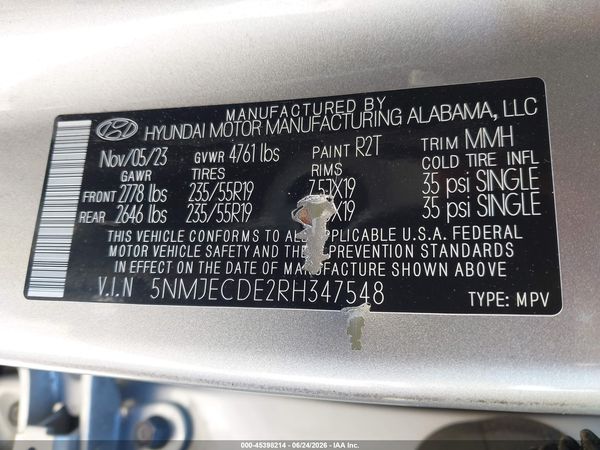 2024 HYUNDAI TUCSON LIMITED