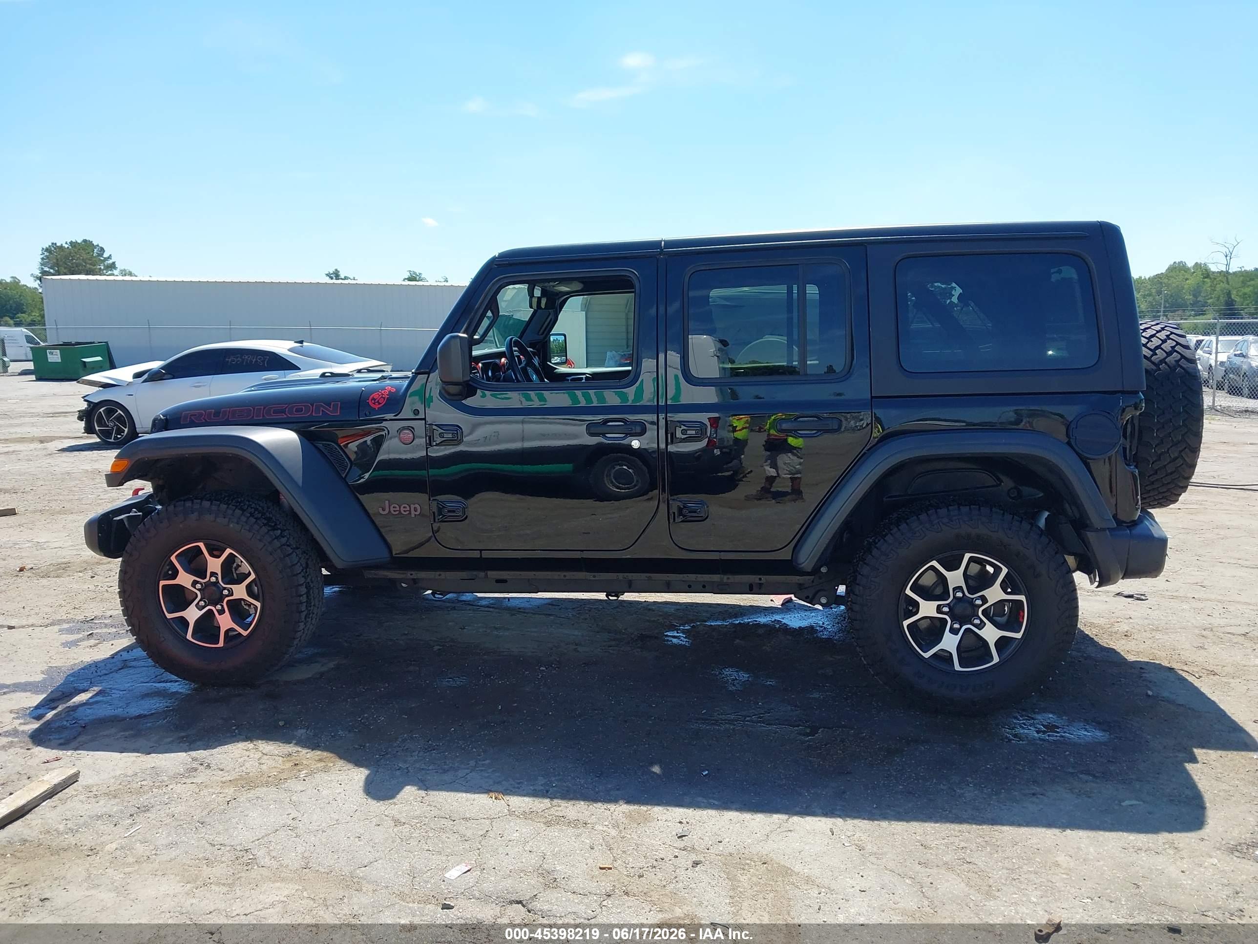 2021 JEEP WRANGLER UNLIMITED RUBICON 4X4