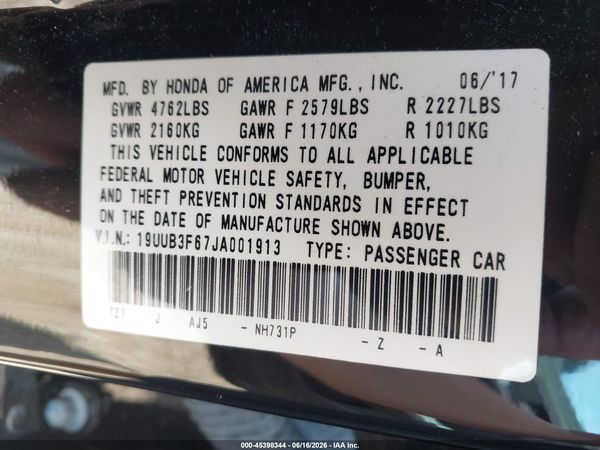 2018 ACURA TLX TECH   A-SPEC PKGS