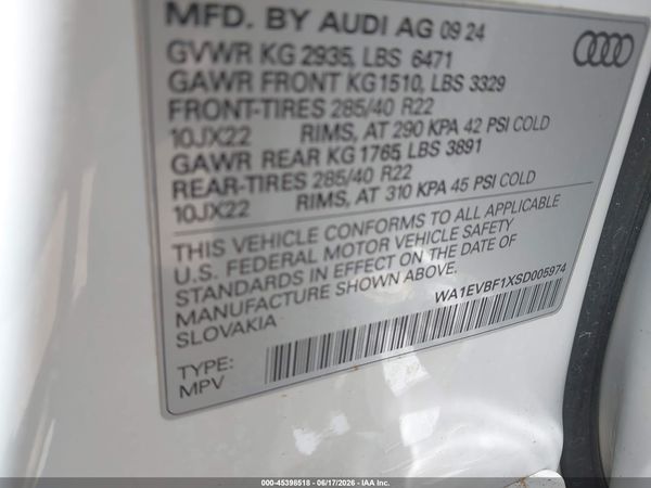 2025 AUDI Q8