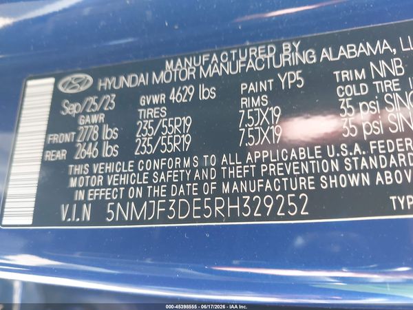 2024 HYUNDAI TUCSON SEL