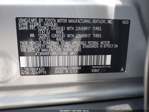 2024 TOYOTA RAV4 HYBRID XLE