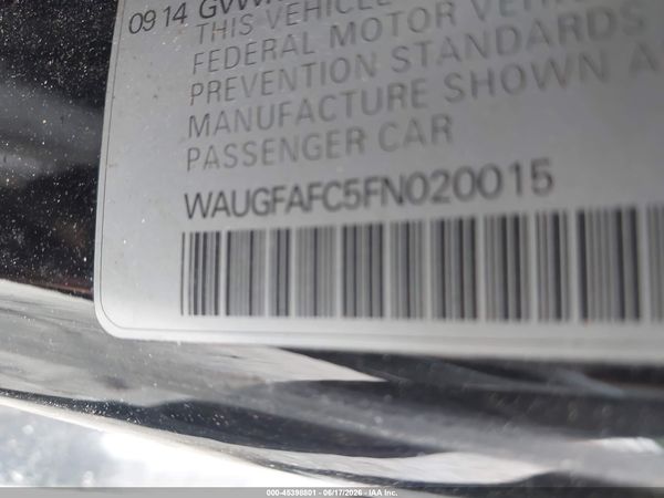 2015 AUDI A6 2.0T PREMIUM