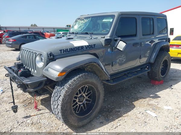 2022 JEEP WRANGLER 4XE UNLIMITED SAHARA 4X4