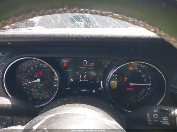 2022 JEEP WRANGLER 4XE UNLIMITED SAHARA 4X4