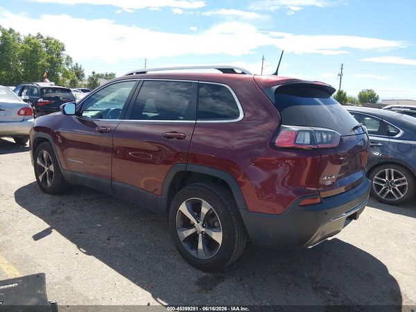2019 JEEP CHEROKEE LIMITED 4X4