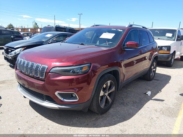 2019 JEEP CHEROKEE LIMITED 4X4