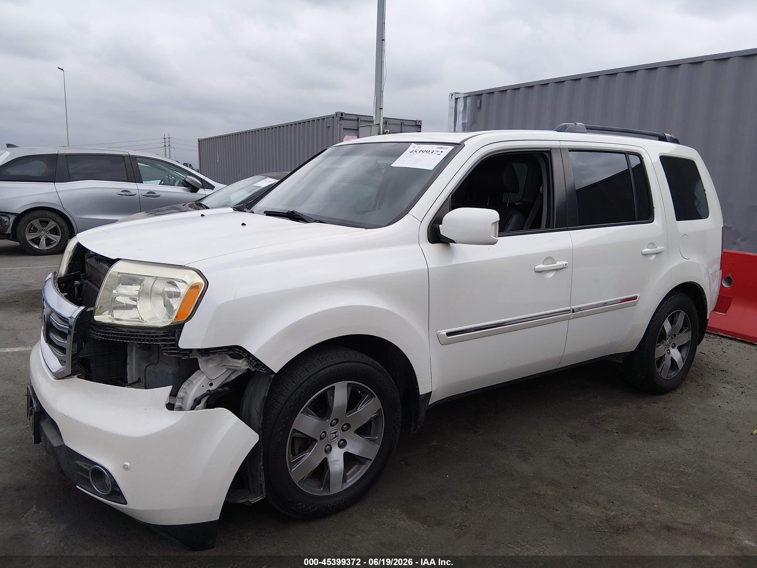 2015 HONDA PILOT TOURING