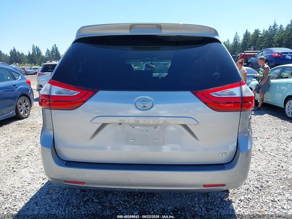 2017 TOYOTA SIENNA LE 8 PASSENGER — I119