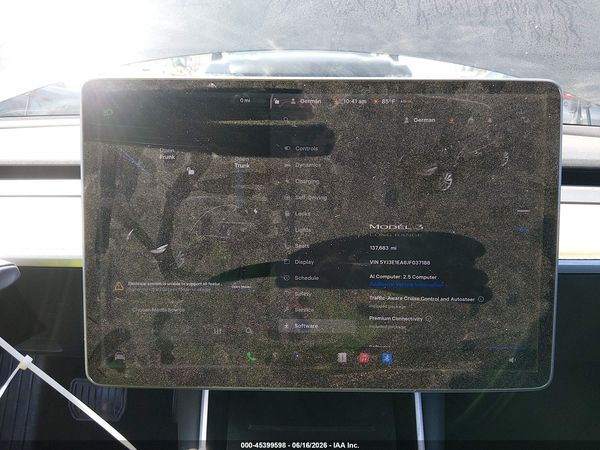 2018 TESLA MODEL 3 LONG RANGE/MID RANGE
