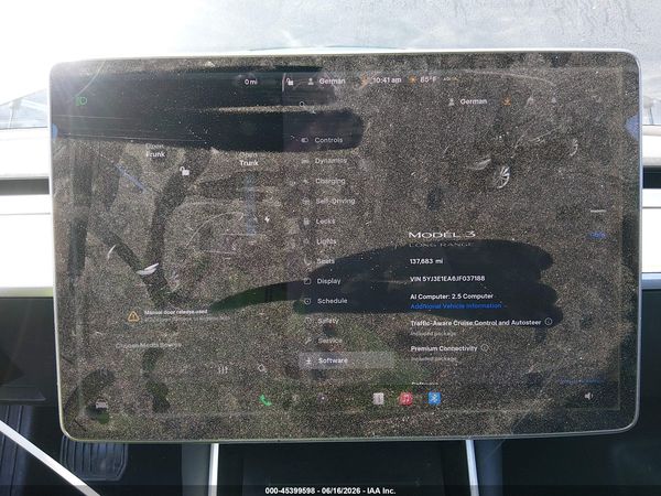 2018 TESLA MODEL 3 LONG RANGE/MID RANGE