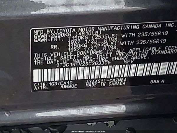 2025 TOYOTA RAV4 XLE PREMIUM