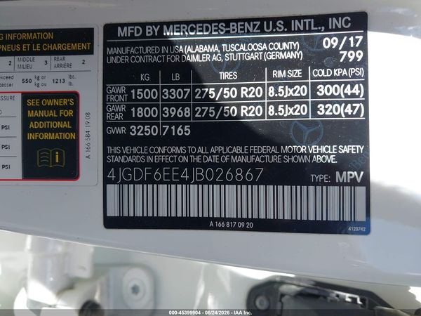 2018 MERCEDES-BENZ GLS 450 4MATIC