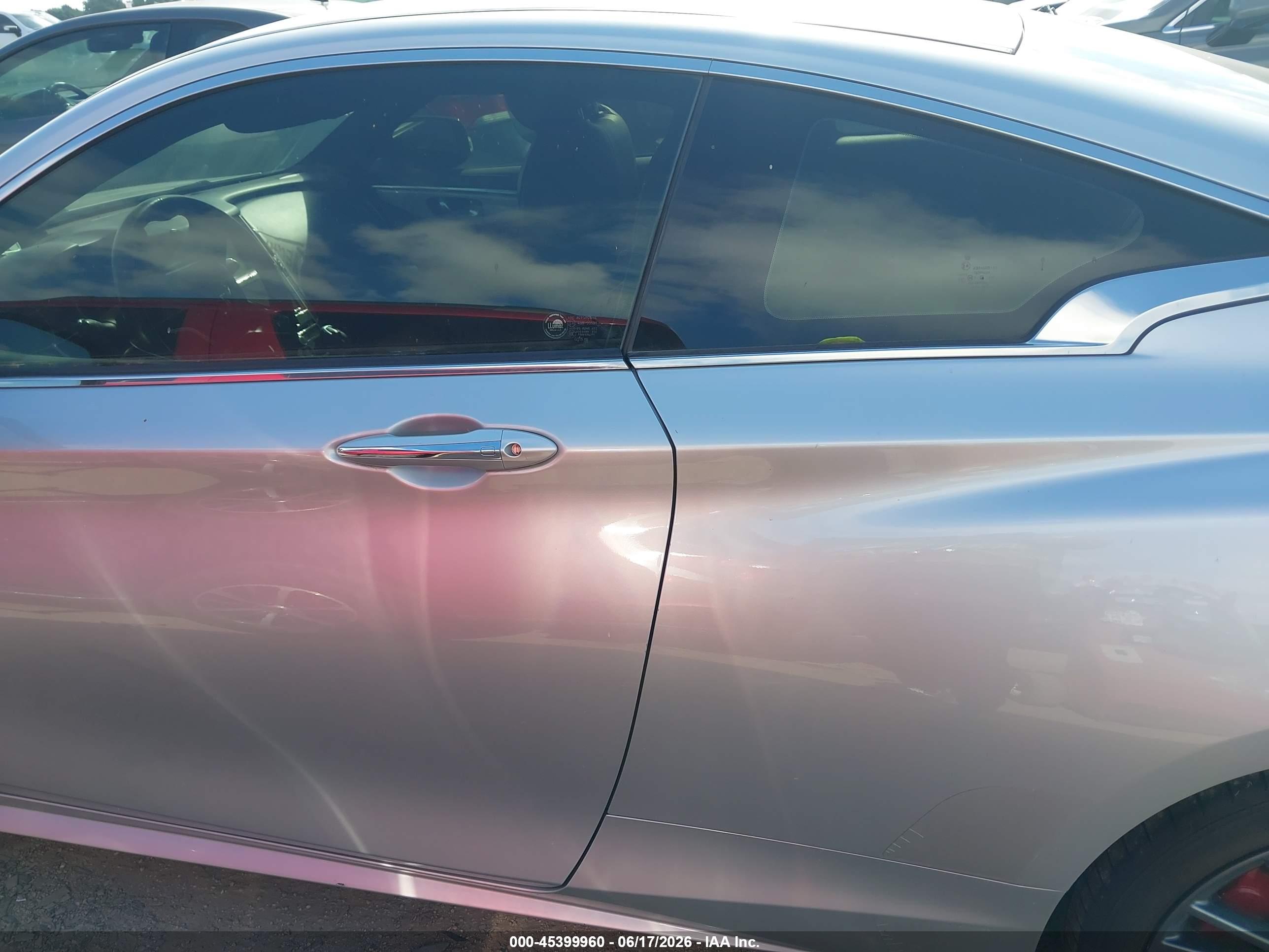 2017 INFINITI Q60 3.0T RED SPORT 400
