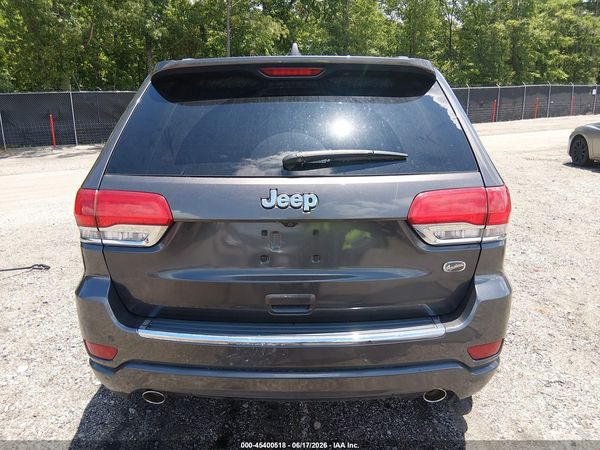 2017 JEEP GRAND CHEROKEE OVERLAND 4X2