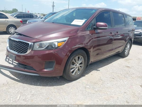 2018 KIA SEDONA LX