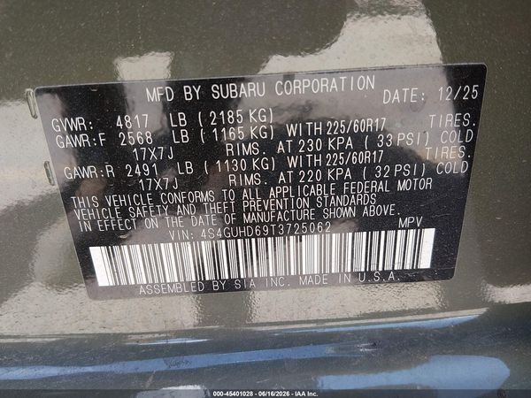 2026 SUBARU CROSSTREK PREMIUM