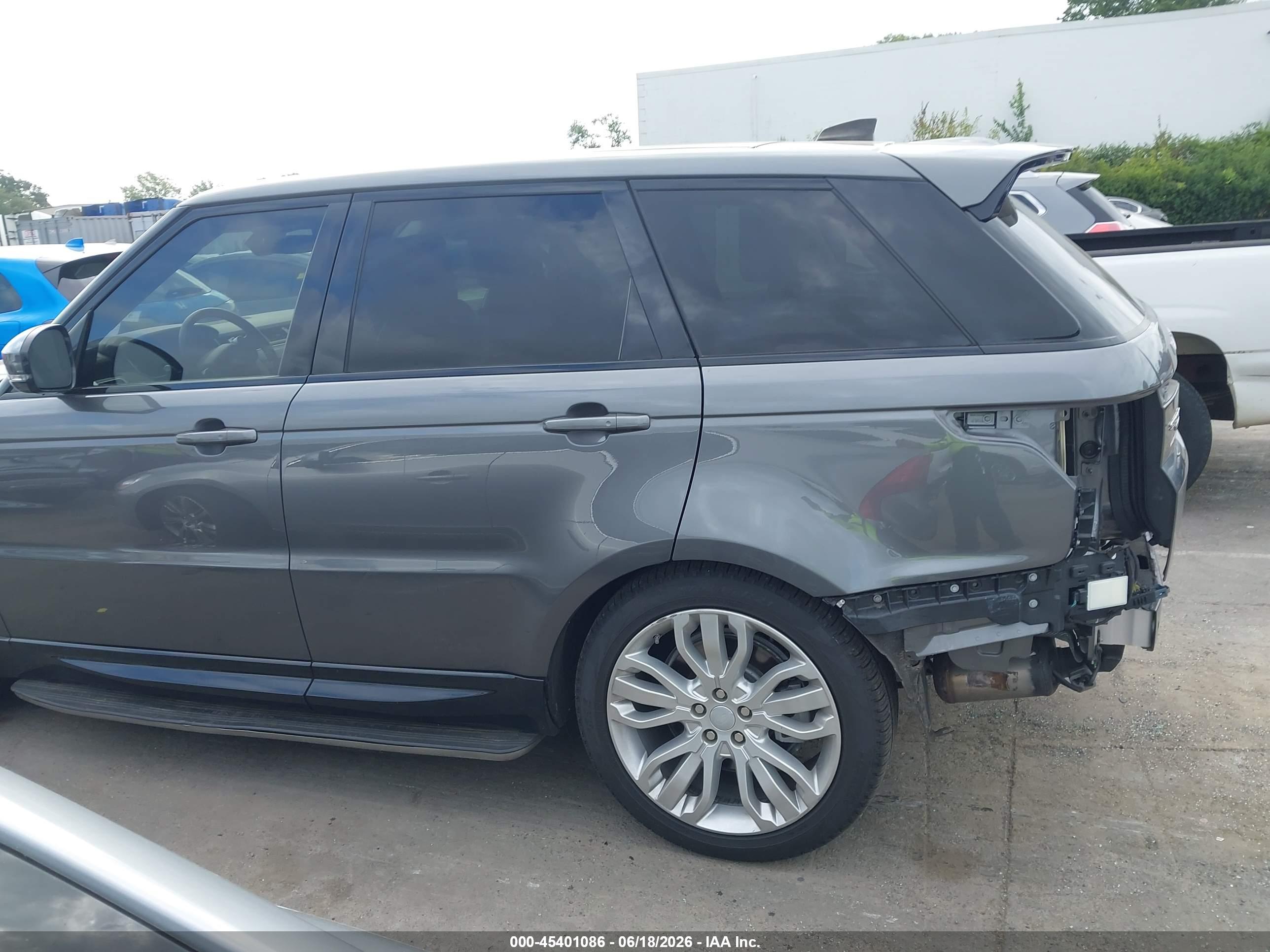 2019 LAND ROVER RANGE ROVER SPORT HSE