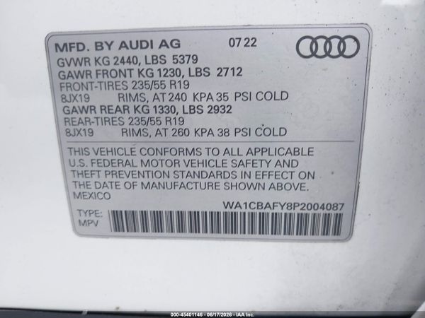 2023 AUDI Q5