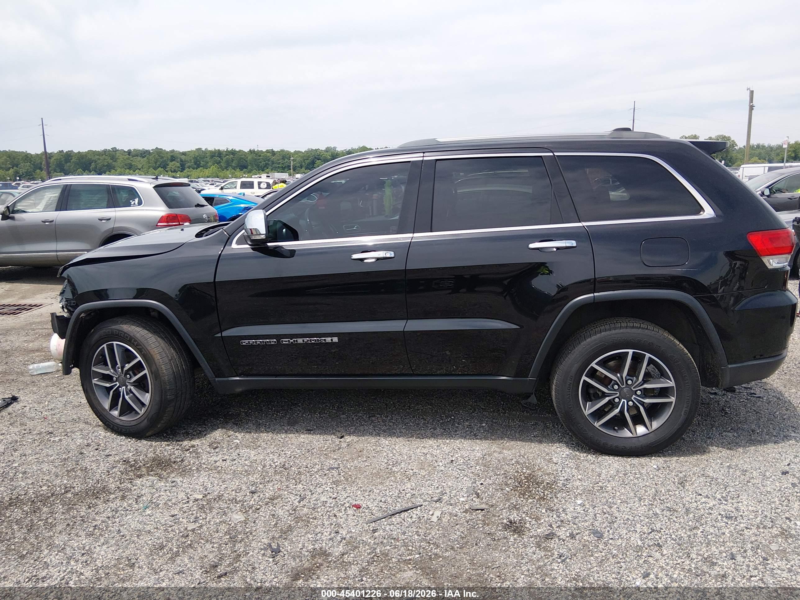 2019 JEEP GRAND CHEROKEE LIMITED 4X4