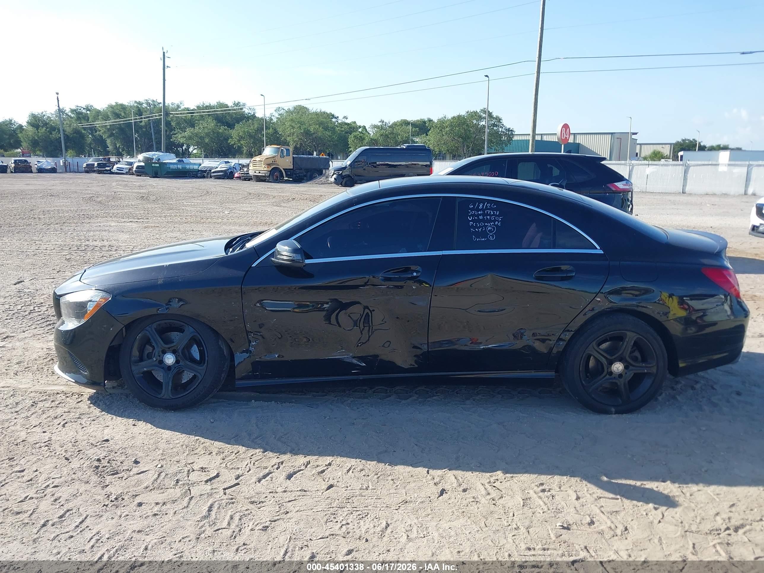 2018 MERCEDES-BENZ CLA 250 4MATIC