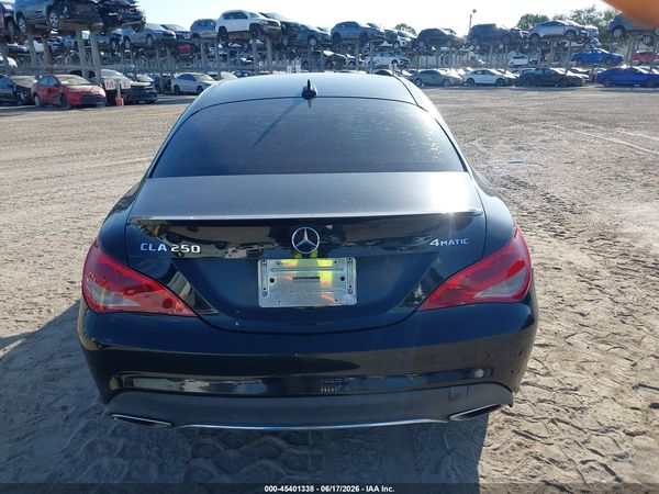 2018 MERCEDES-BENZ CLA 250 4MATIC