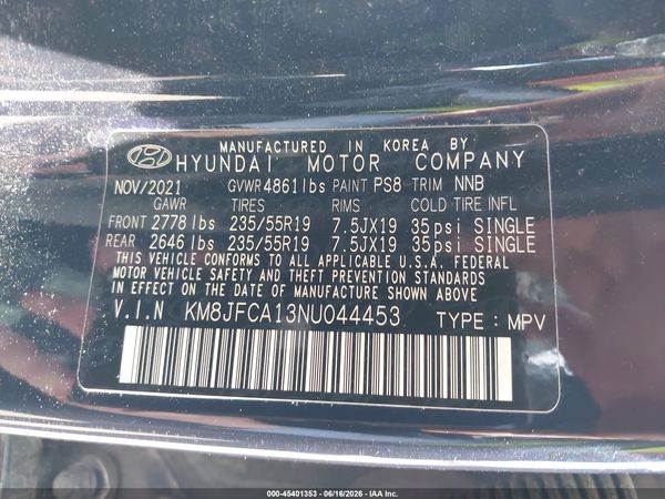 2022 HYUNDAI TUCSON HYBRID SEL CONVENIENCE