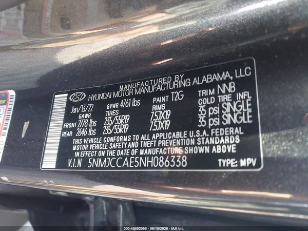 2022 HYUNDAI TUCSON SEL