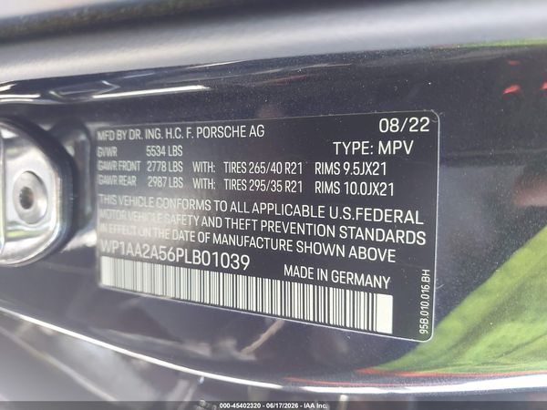 2023 PORSCHE MACAN T