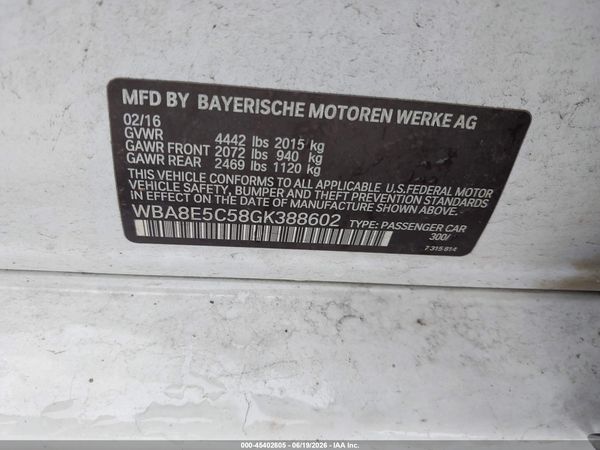 2016 BMW 328D